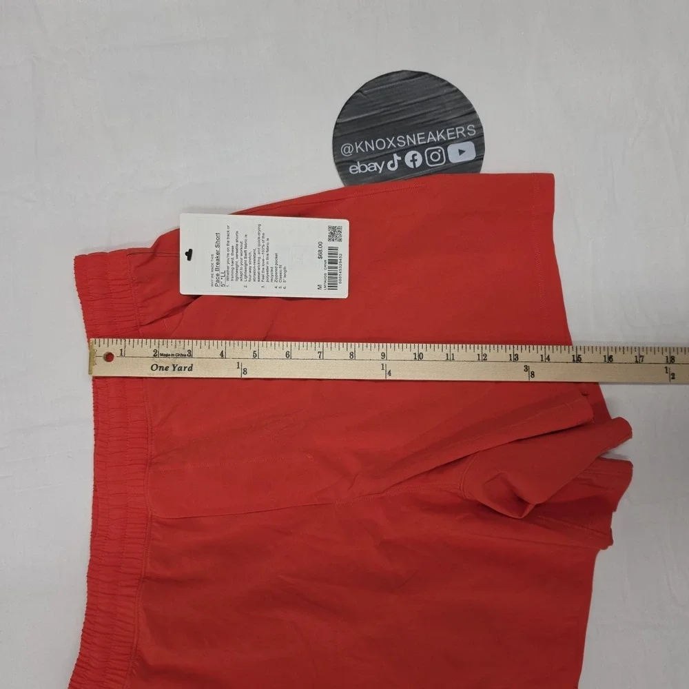 Lululemon Pace Breaker Short 5